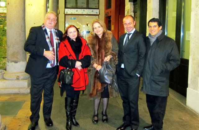 Con Renée Fleming en Valladolid 2011